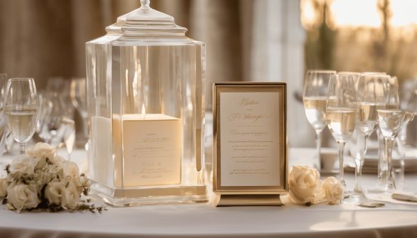 Choisir une urne transparente pour mariage : nos conseils