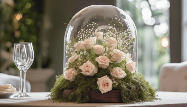 Imaginez une urne mariage en terrarium pour un jour inoubliable