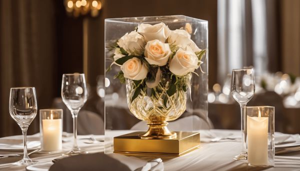 L’urne plexiglas mariage qui transforme votre table cadeaux
