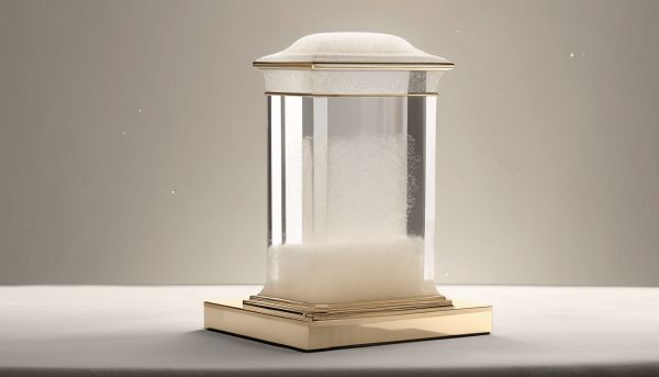 Personnaliser une urne mariage en plexiglas élégante