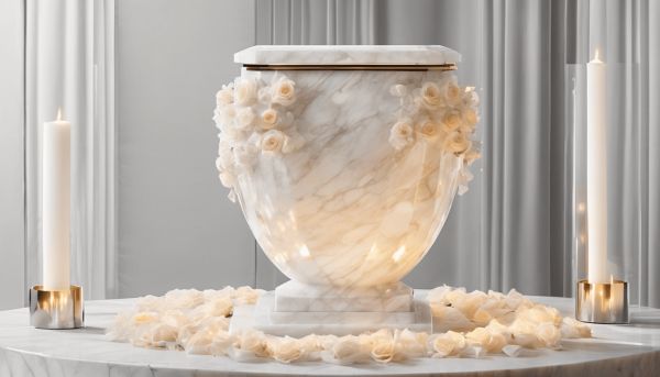 Une urne en plexiglas moderne pour sublimer votre mariage
